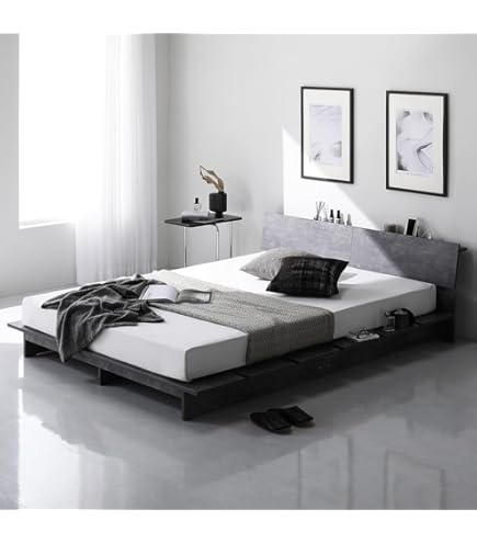 Amazon｜RASIK ベッド 分割 連結 クイーン160(セミシングル+セミ